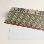 William Morris Iris Golden Green Art Wrapping Paper Gallery Image 2