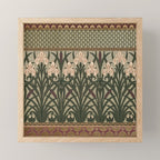 William Morris Iris Golden Green Art Mini Art Print Gallery Image 1