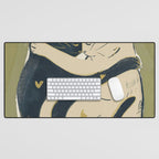 Cats In Love Desk Mat Gallery Image 1
