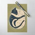Cats In Love Wrapping Paper Gallery Image 1