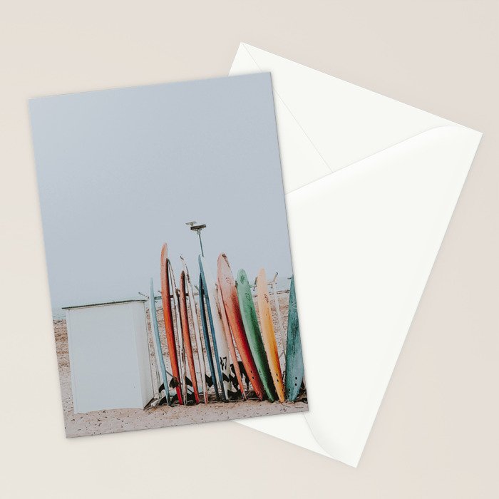lets surf xxxiii / santa barbara, california Stationery Card Gallery Image 2