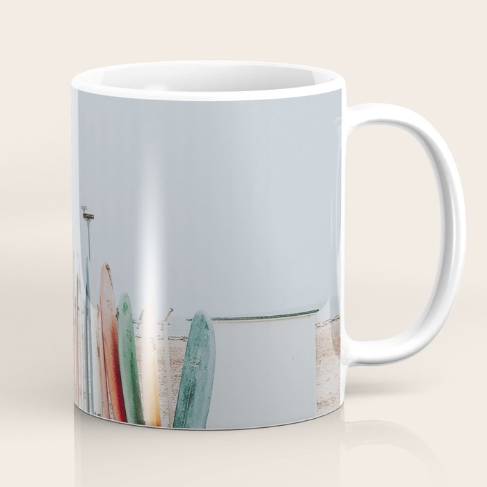 lets surf xxxiii / santa barbara, california Coffee Mug Gallery Image 1