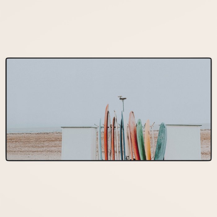 lets surf xxxiii / santa barbara, california Desk Mat Gallery Image 3