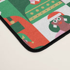 Diverse festive christmas people pattern Desk Mat Gallery Image 4