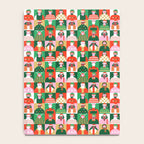 Diverse festive christmas people pattern Notebook Gallery Image 4