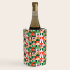 Diverse festive christmas people pattern Wine Chiller Gallery Image 2