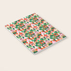 Diverse festive christmas people pattern Notebook Gallery Image 3