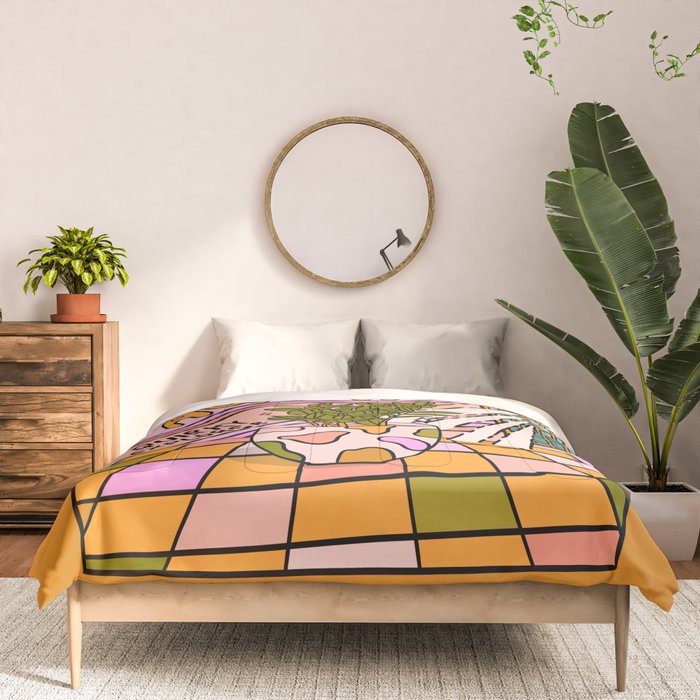 Aquarius Plant Comforter Gallery Image 3