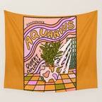 Aquarius Plant Wall Tapestry Gallery Image 4