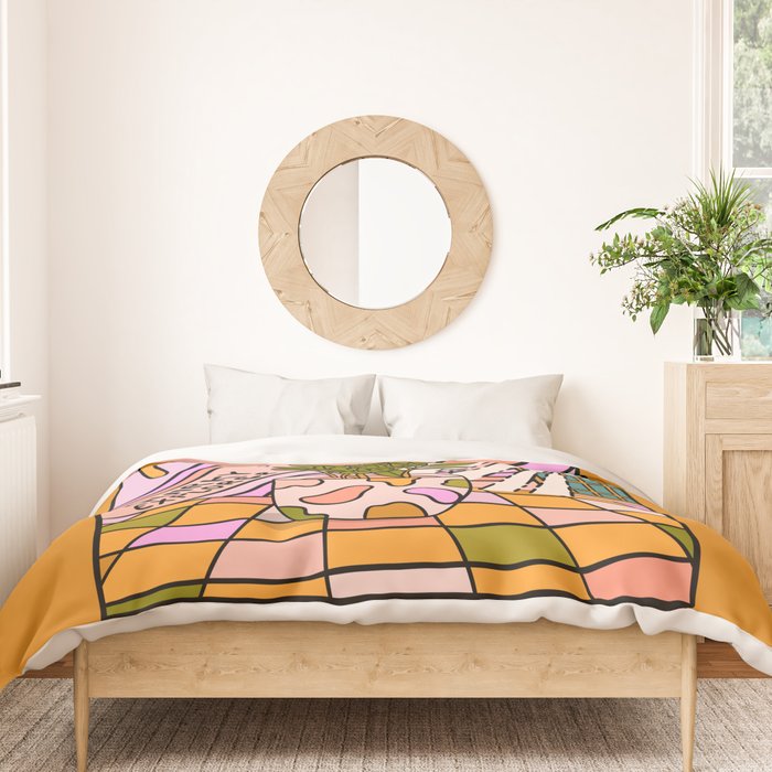 Aquarius Plant Duvet Cover Gallery Image 3