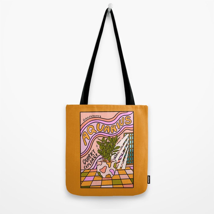 Aquarius Plant Tote Bag Gallery Image 2