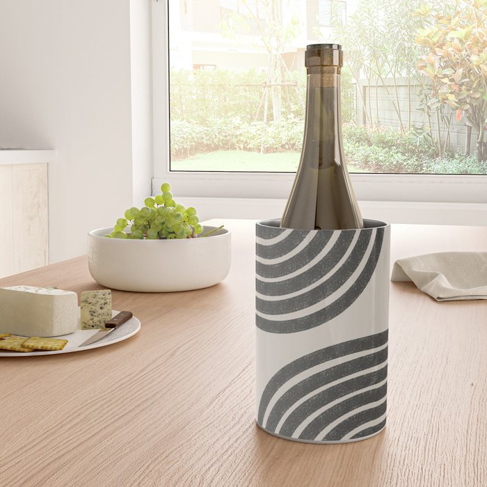 Woodblok Rainbow Art Wine Chiller Gallery Image 4