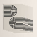 Woodblok Rainbow Art Wrapping Paper Gallery Image 3