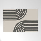 Woodblok Rainbow Art Welcome Mat Gallery Image 1