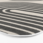 Woodblok Rainbow Art Bath Mat Gallery Image 3