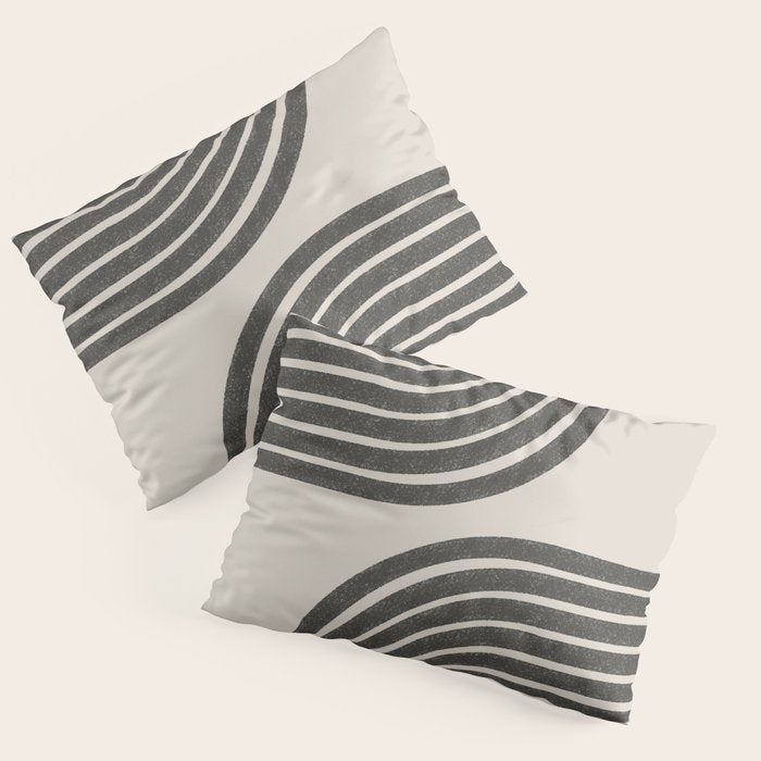 Woodblok Rainbow Art Pillow Sham Gallery Image 3