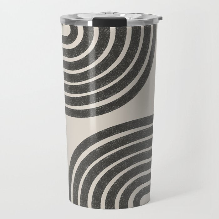 Woodblok Rainbow Art Travel Mug Gallery Image 1