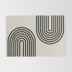 Woodblok Rainbow Art Rug Gallery Image 2