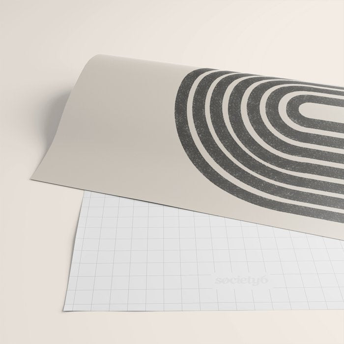 Woodblok Rainbow Art Wrapping Paper Gallery Image 2