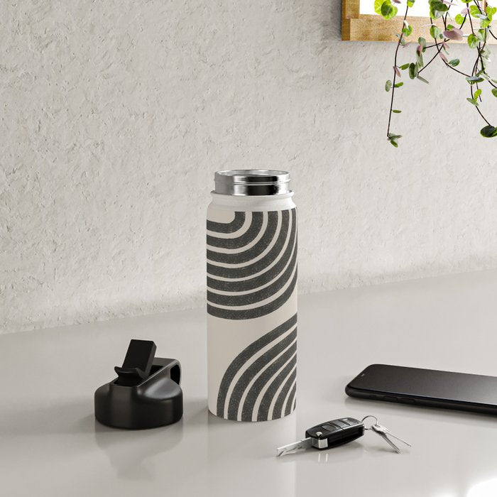 Woodblok Rainbow Art Water Bottle Gallery Image 4