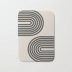 Woodblok Rainbow Art Bath Mat Gallery Image 1