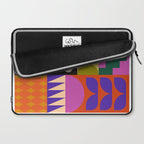 Geometric Bold Colorful Play Pattern Laptop Sleeve Gallery Image 2