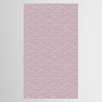 Lavender Boho Ditsy Toile Floral Tablecloth Gallery Image 2