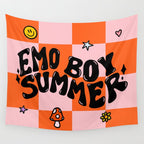 Emo Boy Summer Wall Tapestry Gallery Image 4