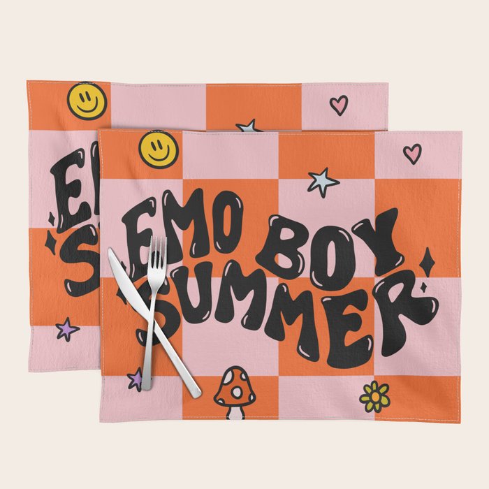 Emo Boy Summer Placemat Gallery Image 1