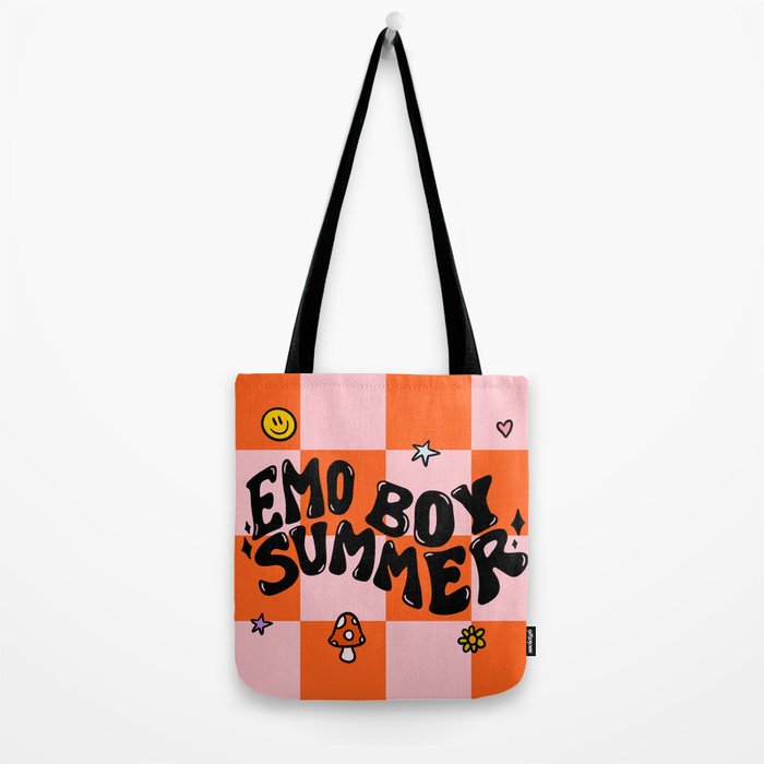 Emo Boy Summer Tote Bag Gallery Image 2