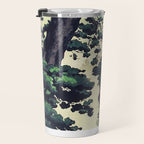 Autumn Rain in Yama - Summer Green Island Forest Ukiyoe Nature Landscape Travel Mug Gallery Image 3