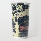 Autumn Rain in Yama - Summer Green Island Forest Ukiyoe Nature Landscape Travel Mug Gallery Image 1