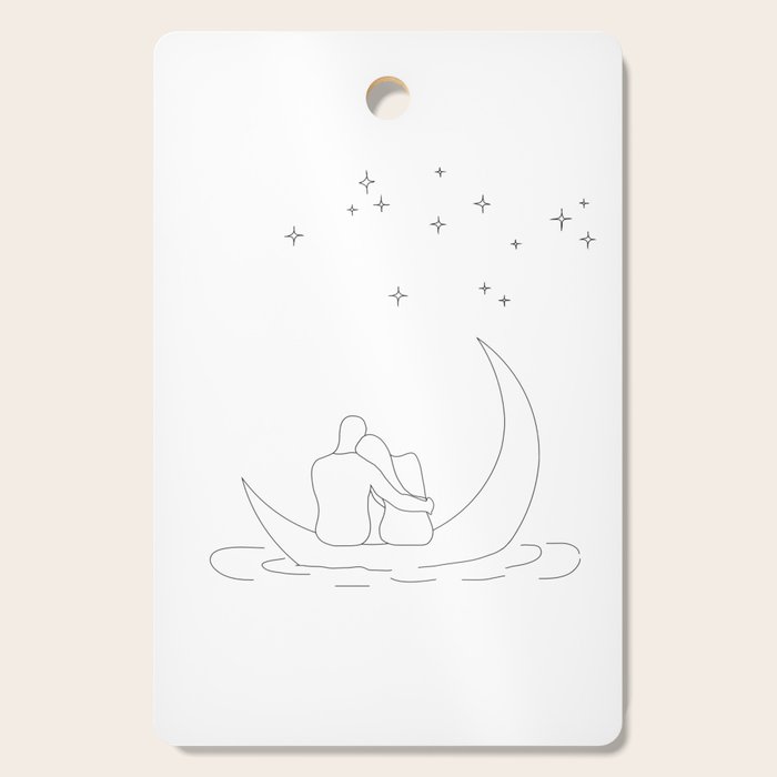 Honeymoon Cutting Board Gallery Image 1