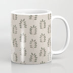 noble branches - pewter and olive Coffee Mug Gallery Image 1