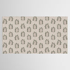 noble branches - pewter and olive Tablecloth Gallery Image 2