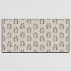 noble branches - pewter and olive Desk Mat Gallery Image 3