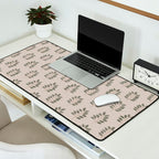 noble branches - pewter and olive Desk Mat Gallery Image 2