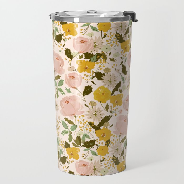 Alice's vintage garden Travel Mug Gallery Image 2