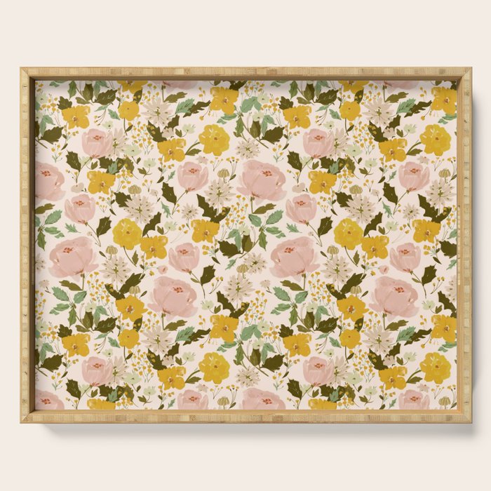 Alice's vintage garden Serving Tray Gallery Image 1