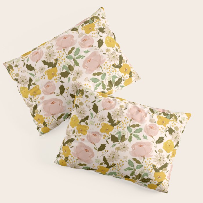 Alice's vintage garden Pillow Sham Gallery Image 3