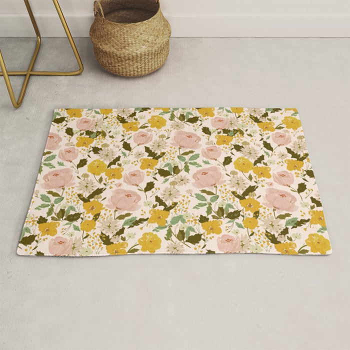 Alice's vintage garden Rug Gallery Image 1