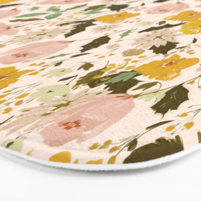 Alice's vintage garden Bath Mat Gallery Image 3