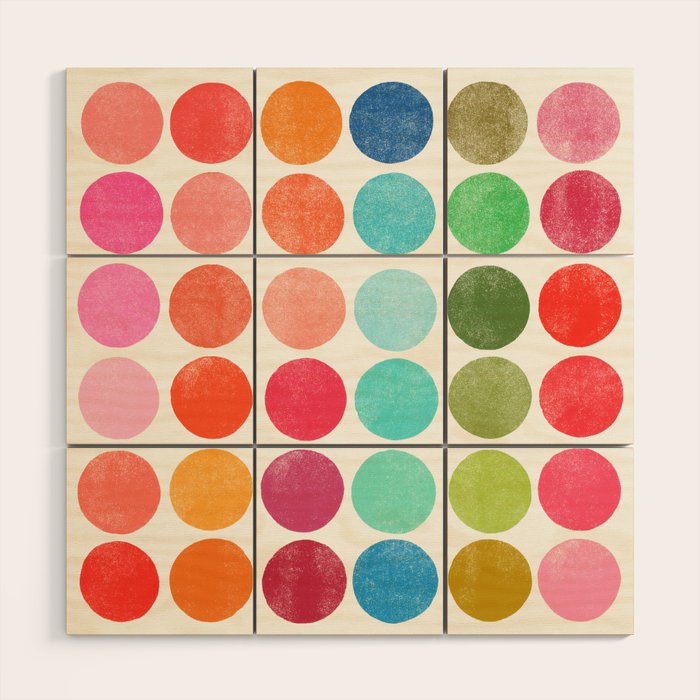 colorplay 5 Wood Wall Art Gallery Image 1