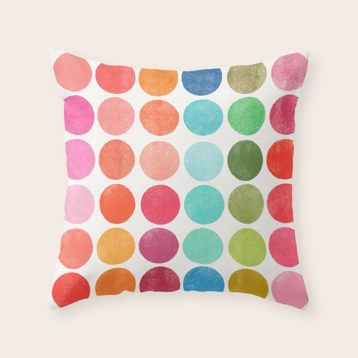 colorplay 5 Throw Pillow Gallery Image 6