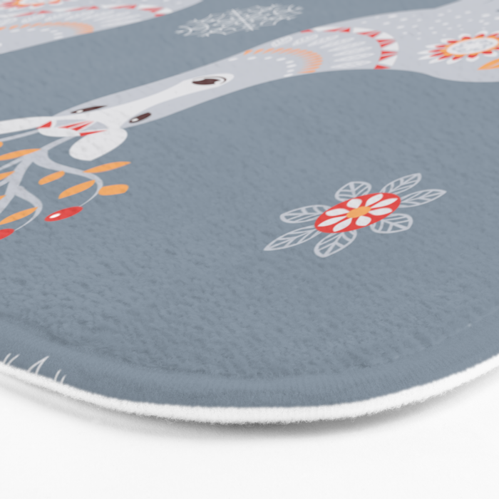 Nordic Winter Bath Mat Gallery Image 3