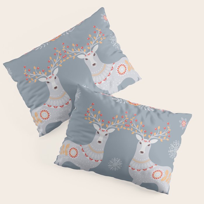 Nordic Winter Pillow Sham Gallery Image 3