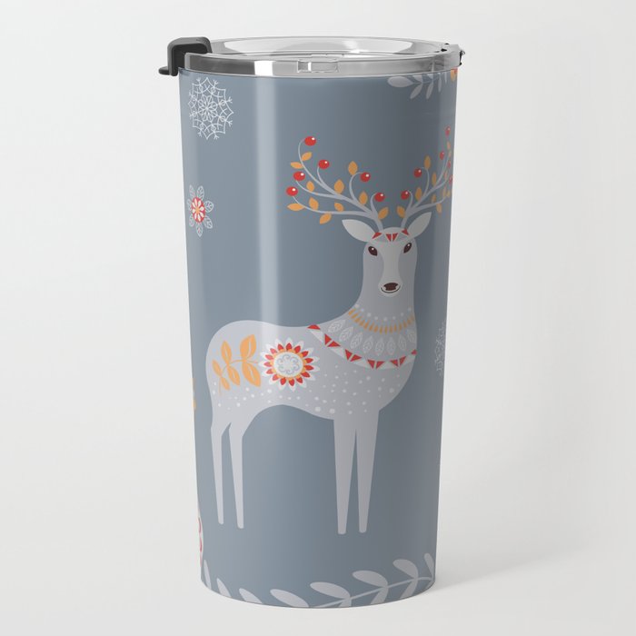 Nordic Winter Travel Mug Gallery Image 3