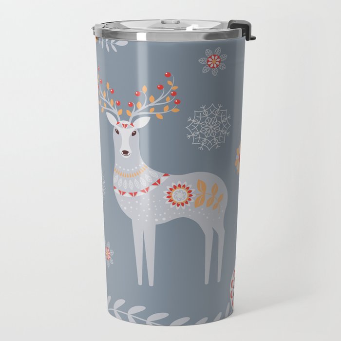 Nordic Winter Travel Mug Gallery Image 2
