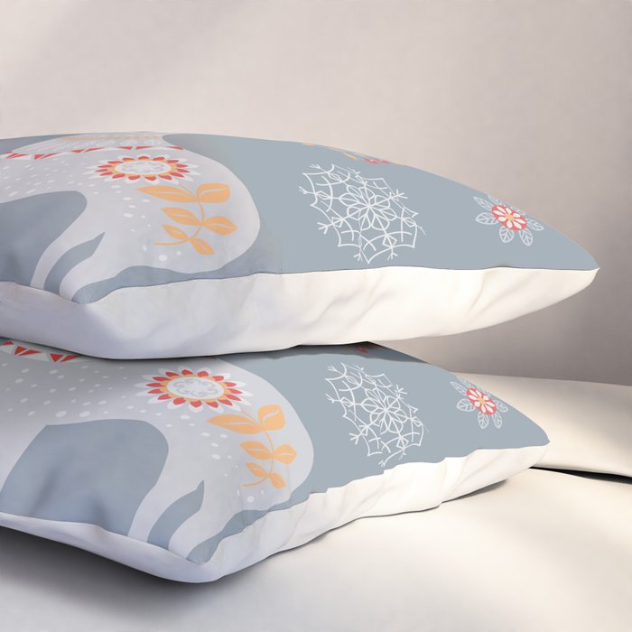 Nordic Winter Pillow Sham Gallery Image 3