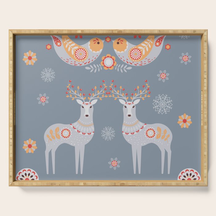 Nordic Winter Serving Tray Gallery Image 1